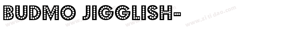Budmo Jigglish字体转换